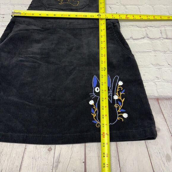 Kiki's Delivery Service Studio Ghibli Corduroy Overall Skirtall Dress XS D011 28 - Picture 3 of 16